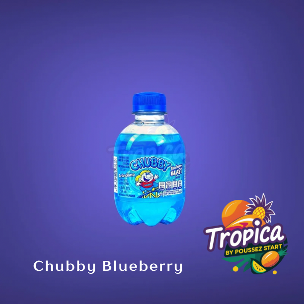Chubby Blueberry Flavour - Caribbean Soft Drink