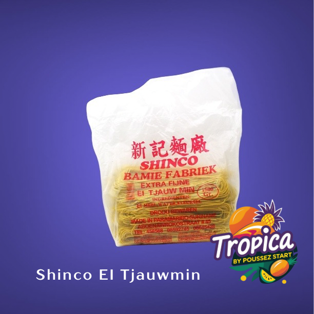 Shinco Extra Fijne Ei Tjauwmin 1500 gr – Dunne Surinaamse Noedels met Ei