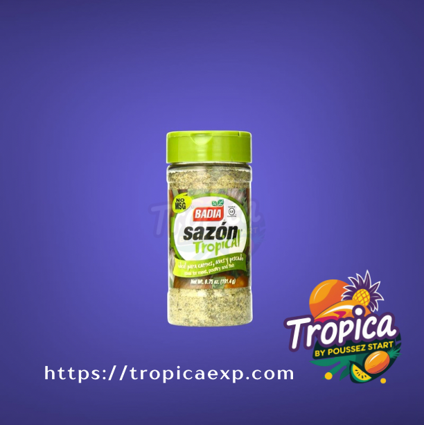 Badia Sazon Tropical Marinade & Dressing Groen 20oz