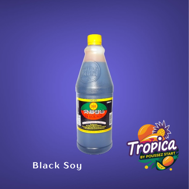 Chan Black Soy Sauce 1L - De Echte Chan Sojasaus