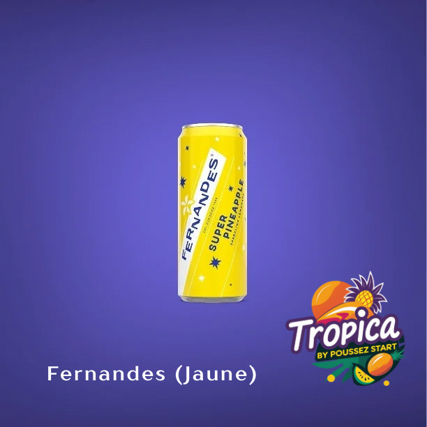 Fernandes - frisdrank GEEL Super Pineapple