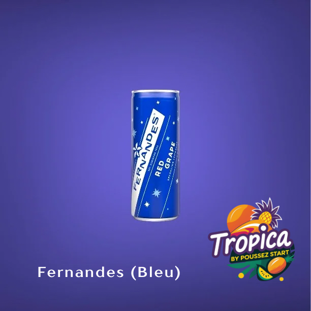 Fernandes - Frisdrank BLAUW Passionfruit