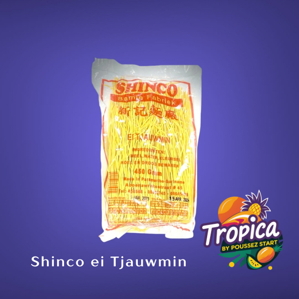 Shinco Ei Tjauwmin 450 g – Surinaamse Tjauwmin Noedels met Ei