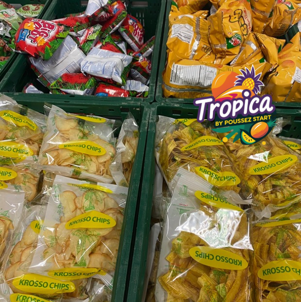 Chips, koek en Snacks