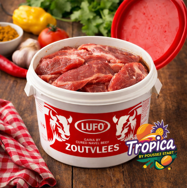 Zoutvlees Lufo 2kg - Authentiek Surinaams Gezouten Vlees