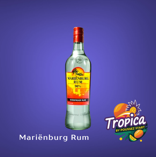 Mariënburg 81% Rum – De ultieme sterke rum voor echte liefhebbers