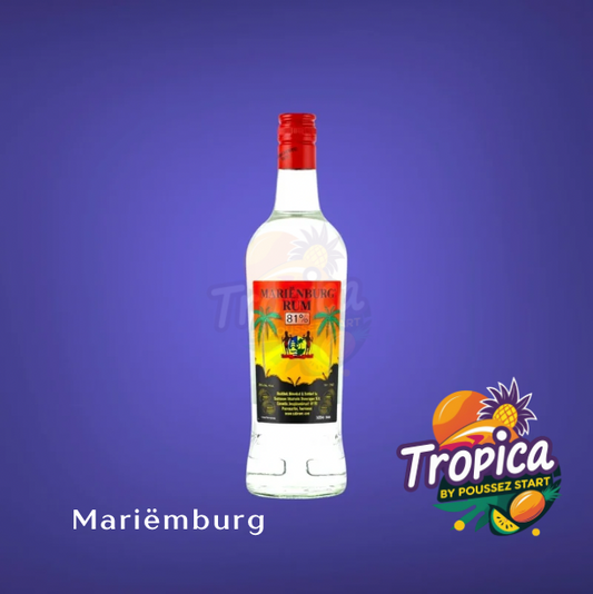 Mariënburg Rum  - 65% Alcohol Sterke Surinaamse Rum