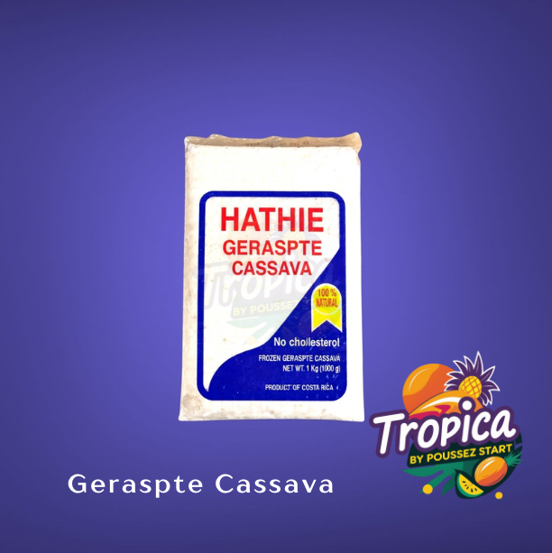 Geraspte cassave (HATHIE) 1kg - Vers, fijn en klaar voor gebruik