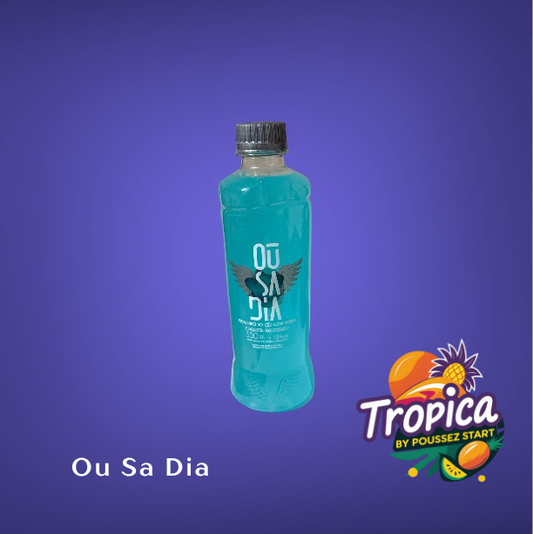 Ou sa dia  (blauw) - Genieten zonder veel %, vol smaak