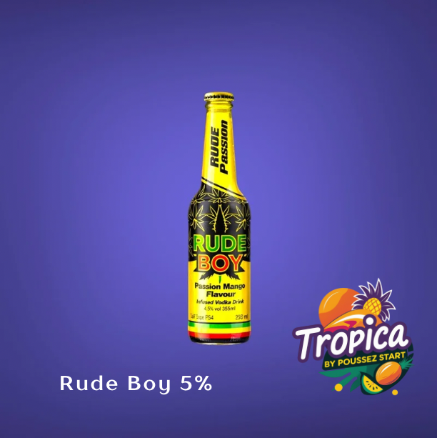 Rude Boy Tonic 5% - Caribbean Alcoholische Tonic Drink