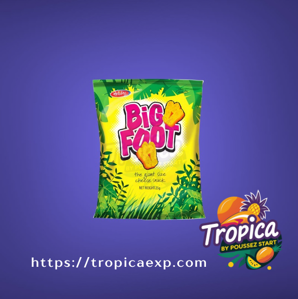 Bigfoot Maïs Cheese Chips – Iconische vorm, volle kaassmaak