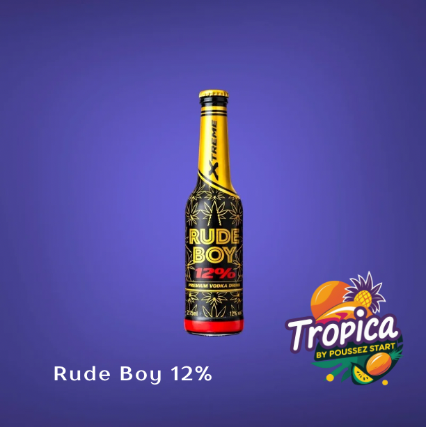 Rude boy Tonic 12% - Caribbean Alcoholische Tonic Drink