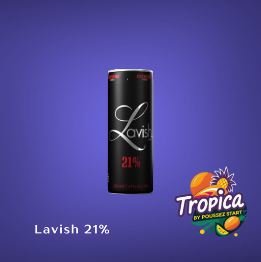 Lavish Vodka 21% (Zwart) – Intens, smooth en vol karakter
